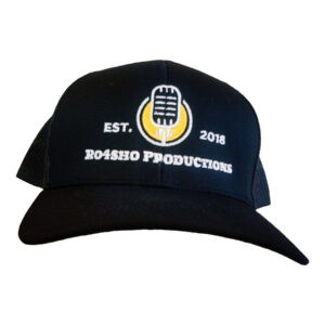 Ro4Sho Productions Black Logo Hat