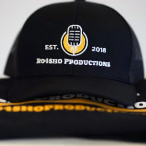 Ro4Sho Productions Black Logo Hat